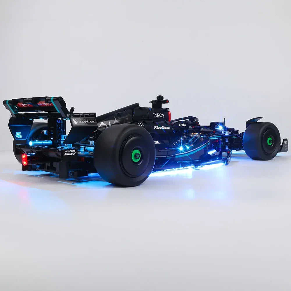 Kit de Luzes LED para F1 W14 - Conjunto DIY de Iluminação Kit de Luzes LED para F1 W14 - Conjunto DIY de Iluminação